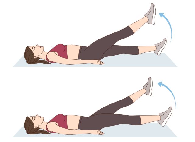 flutter kicks, core workouts for abs that are visibly toned