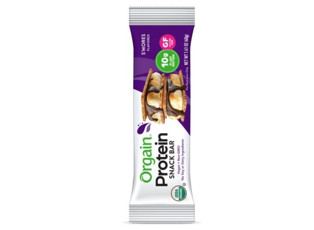 orgain protein bar s'mores